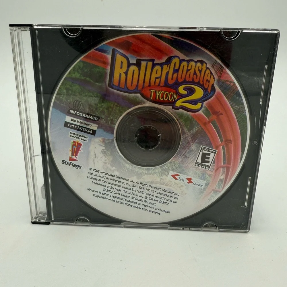 Sim, Disney, Ultimate Ride, Roller Coaster Tycoon PC Game Lot *8 GAMES*